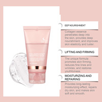 Masque de nuit hydratant profond au collagène, gel enveloppant anti-âge pour le visage, marque privée, pour nourrir et lifter