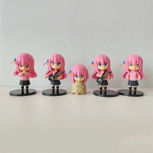 5 PIÈCES/ENSEMBLE <span class=keywords><strong>9</strong></span>-10CM <span class=keywords><strong>BOCCHI</strong></span> <span class=keywords><strong>the</strong></span> <span class=keywords><strong>ROCK</strong></span>! Figurine d'anime en PVC de dessin animé japonaise Kawaii à collectionner - Product Image 5