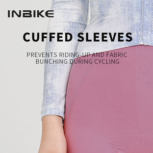 Conjunto de <span class=keywords><strong>Maillot</strong></span> de <span class=keywords><strong>Ciclismo</strong></span> Personalizado para Mujer, Ligero, Cortavientos, Tallas Grandes - Tejido Transpirable de Secado Rápido, Protección UV y Elástico en Cuatro Direcciones - Product Image 2