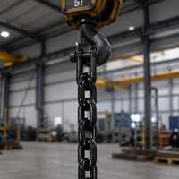 Chaîne de levage en acier au carbone DIN EN818-2 Grade 80, 6-32 mm, pour équipement de levage, grue, palan