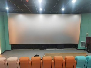 Utilisation professionnelle de cinéma de théâtre d'écran de Digital de projection perforée micro blanche - Product Image 6