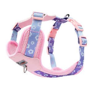 Harnais de poitrine Kangdarpet pour chiens de petite et moyenne taille, Pomeranian, laisse extérieure colorée avec design respirant - Product Image 2