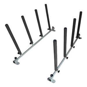 EVER-LEADING Support de pare-chocs métallique pour ateliers de carrosserie, équipement de réparation de pare-chocs par peinture en poudre, hauteur de banc 2140 mm, 1180 mm, 19 kg, 220 V - Product Image 4