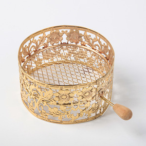 Panier à charbon de chicha robuste en acier inoxydable, coupe-vent, pour distribution de chaleur, accessoire pour narguilé/chicha - Product Image 2