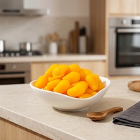 Bonbons gélifiés aux fruits de haute qualité en forme de mangue, saveur mangue, assortiment de fruits pelés, pour les fêtes