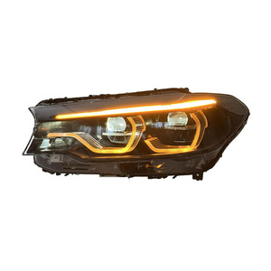 ไฟหน้า LED SJC สำหรับ BMW ซีรีส์ 5 รุ่น G30 G38 530i 540i M5 ปี 2018-2020 ไฟ DRL สามสี ขาว เหลือง ส้ม แบบเสียบปลั๊กใช้งานได้ทันที - Product Image 6