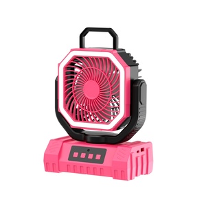 10000mAh Battery Four-Speed Remote Control USB Portable LED <b>Light</b> Rechargeable Camping Fan <b>Box</b> for Car Hotel RV Household Use - Product Image 1
