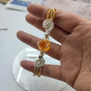 Bracciale di perline con chiave di capra placcato in oro con ciondoli di perle regalo religioso per <span class=keywords><strong>ragazza</strong></span> carina - Product Image 3