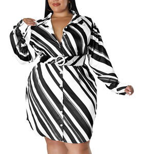 Robes personnalisées pour femmes de grande taille à col ras du cou, robe midi débardeur côtelée devant robe décontractée sans manches/ - Product Image 2