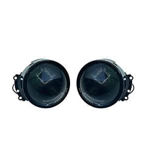 เลนส์โปรเจคเตอร์รถยนต์เลนส์ไฟตกแต่งรถยนต์3นิ้วตาปีศาจ12V ตาปีศาจ2in1 - Product Image 3