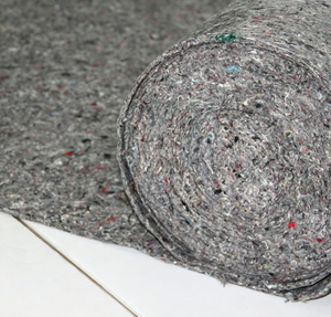 Rollo de <span class=keywords><strong>Fieltro</strong></span> de Poliéster Reciclado Ecológico, Tapete de Piso No Tejido Resistente y Pintable para Construcción, Pintura y Renovación - Product Image 2