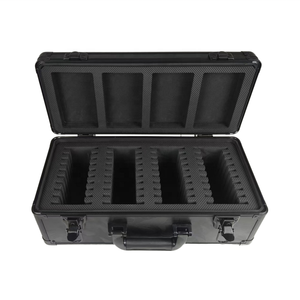 Boîte de rangement pour cartes classées avec couvercle transparent - Organisateur de protection rigide pour cartes à collectionner (Pokémon/MTG) - Product Image 1