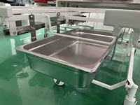 Cama de Partos para Exámenes Ginecológicos, para Hospitales, Clínicas y Salas de Maternidad, con Soportes para Piernas, Mesa de Partos