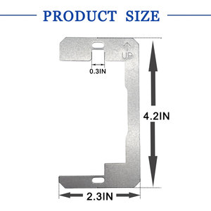 Livellatori e Fissatori Metallici Rinforzati per Placche <span class=keywords><strong>a</strong></span> <span class=keywords><strong>Filo</strong></span> <span class=keywords><strong>Muro</strong></span>, Distanziatori per Scatole Elettriche - Product Image 3