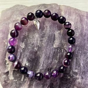 Pulsera de Piedra Natural con Cuentas de Cristal de Colores, Piedra de Nacimiento, Beneficioso, Muestra de Preproducción de Joyería de Marca Privada Estratégica - Product Image 1