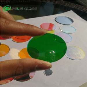 FELIX Custom Size 550C <b>Optical</b> Color Coating AR/AF/AG Glass Dichroic <b>Filter</b> with 95% Transmittance for Stage Lighting - Product Image 3