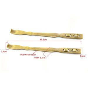 Ferramentas de massagem de etiqueta privada, raspador traseiro com massageador de bambu natural, arranhador - Product Image 5