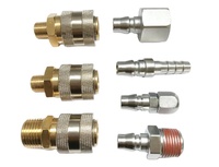 Raccord rapide femelle pneumatique en laiton, norme japonaise 1/4, haute température (-20~200°C), pour outils pneumatiques, prix usine, OEM