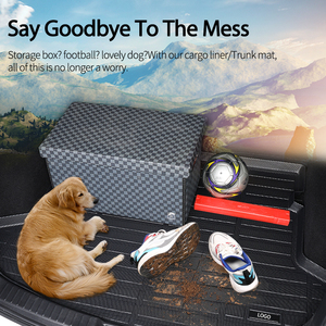 Accessoires de conduite à droite tapis de sol de voiture 3D TPE pour <span class=keywords><strong>Toyota</strong></span> <span class=keywords><strong>Yaris</strong></span> <span class=keywords><strong>cross</strong></span> 2020-tapis de voiture tapis de coffre Cargo - Product Image 6