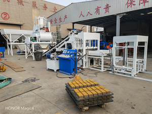 Hongbaoyuan QTJ4-15 màu xi măng rỗng gạch rắn gạch khối sản xuất máy lồng vào nhau gạch giá máy - Product Image 6
