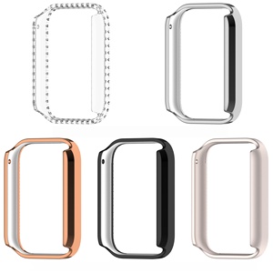 Étui de luxe scintillant pour <span class=keywords><strong>Xiaomi</strong></span> Smart Band 10 <span class=keywords><strong>Pro</strong></span>, coque de protection à une rangée de diamants, découpe ajourée, strass brillants - Product Image 2