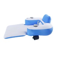 Nueva Colchoneta Flotante Eléctrica Inflable con Hélices Eléctricas Dobles Integradas para Piscinas al Aire Libre y Recreación Acuática