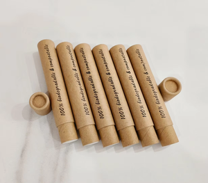 Emballage de cosmétiques en tube de papier cylindrique de haute qualité, fin, recyclable, biodégradable et écologique, pour bâtonnets d'encens et produits de dissipation - Product Image 3