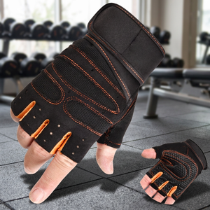 Gants de cyclisme et d'haltérophilie respirants, robustes, souples et résistants, avec support de poignet, accessoires de gym pour fitness unisexe - Product Image 2