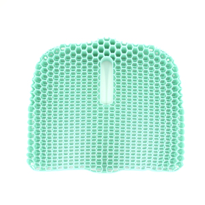 Cooling Seat Cushion with Honeycomb Pattern Anti-Slip Bamboo Fiber <b>Pad</b> for <b>Chair</b> Buttocks Support Rectangle Shape - Product Image 2