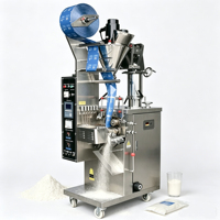 Machine de remplissage automatique VFFS à vis sans fin pour l'emballage en sachet de poudres (épices, piments, protéines, détergents)