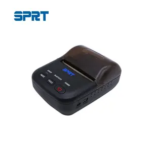 SPRT SP-T12 المحمول الأزرق الأسنان الحرارية طابعة 58 مللي متر المحمولة استلام الطابعة طابعة صغيرة الحرارية USB/RS232/BT