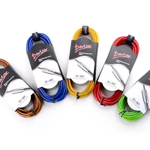 Grosir Kabel Aksesori Gitar Warna-warni 3M 6M 10M