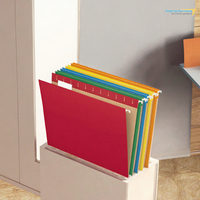 Dossier de documents RUNDA 26423-1 2025 – Impression UV personnalisée, suspension, format A4, onglets assortis, papier manila, classeur vertical