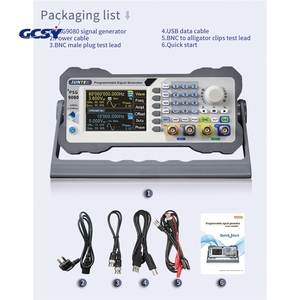 PSG9080 JUNTEK 80M DDS 듀얼 채널 프로그래머블 디지털 제어 임의 파형 주파수 측정기 기능 신호 발생기 - Product Image 6