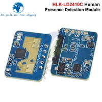 Capteur radar de présence humaine à ondes millimétriques TZT HLK-LD2410C 24G MmWave FMCW, module de détection de mouvement haute sensibilité