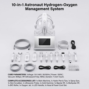 Appareil de beauté 10 en 1 pour salon, machine de dermabrasion, nettoyage des pores, anti-âge 1. Fonctions et spécifications principales 10 fonctions puissantes - Product Image 6
