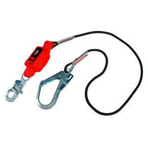 3M Protecta cordón amortiguador de un solo brazo con gancho de doble palanca, cuerda de 2m - Product Image 1