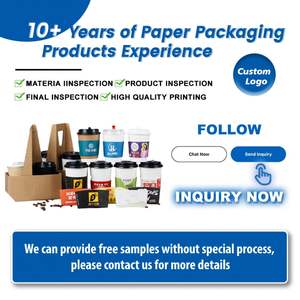 Vasos de Papel Desechables de Doble Pared Personalizados con Funda Corrugada para Café Caliente, Whisky, Tequila, Bebidas Energéticas y Bebidas Carbonatadas - Product Image 5