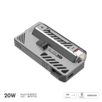 Chargeur portable NITIKA 5000mAh 20W PD, batterie externe compacte USB-C avec charge rapide, certifié PSE