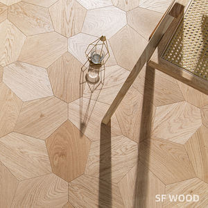 Plancher en bois dur d'ingénierie de <span class=keywords><strong>parquet</strong></span> d'art de noix noire - Product Image 6