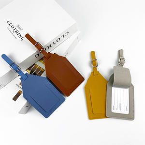 ปกหนังสือเดินทางพร้อมโลโก้แบบกำหนดเอง ป้ายติดกระเป๋าเดินทาง PU แบบส่วนตัว และซองใส่หนังสือเดินทางพร้อมช่องใส่ป้าย - Product Image 1