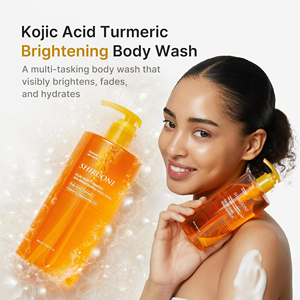 Gel <span class=keywords><strong>Douche</strong></span> Éclaircissant au Curcuma et à l'Acide Kojique pour une Peau Éclatante, un Teint Uniforme et l'Estompe des Taches Brunes – Marque Blanche - Product Image 2