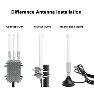 Antenne <span class=keywords><strong>WiFi</strong></span> extérieure 2,4 GHz 5,8 GHz simple ou double bande, gain élevé, longue portée, omnidirectionnelle pour routeur <span class=keywords><strong>WiFi</strong></span> - Product Image 2