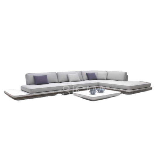 Popular Outdoor Furniture Sofa Garde Sofa Modern Water Proof Outdoor Furniture