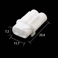 Conector Automotriz Impermeable DJ7026-2-11/21 6187-2311 Hecho en China Conector 6180-2321 de 2 Orificios para Faros Antiniebla