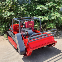 Desbrozadora de Martillos de 4 Tiempos y 15 HP (224 CC) con Enfriamiento por Aire Forzado, Velocidad Variable, Altura de Corte Ajustable (20-150 mm) y Diseño Compacto para Bricolaje