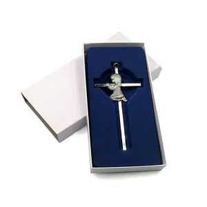 Wholesale High Quality Zinc Alloy Christian Belief Souvenir big Metal Handheld Cross