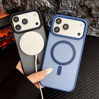 Bon prix pour coque de téléphone magnétique givrée pour iPhone 18 Pro Max, compatible iPhone 17 16 15 14, avec boîte de vente au détail et accessoires en gros