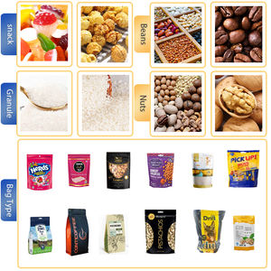 Otomatik tartı gıda Premade kılıfı dolum paketleme makinesi evcil köpek maması bisküvi çantası dondurulmuş yiyecek torbası paketleme makinesi - Product Image 6