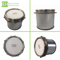 Suku cadang mobil Euro 6 Sistem Knalpot Diesel Particulate Filter DPF Catalytic Converter untuk truk Hyundai XCIENT 28999-82000 KD2-0072